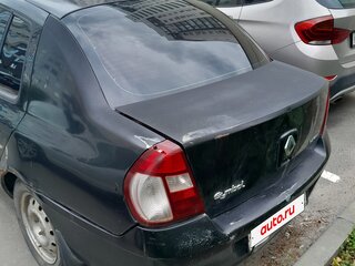 2007 Renault Symbol I Рестайлинг 2, чёрный, 180000 рублей, вид 4