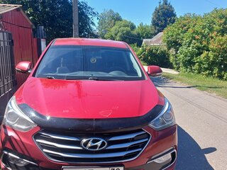 2016 Hyundai Santa Fe III Рестайлинг, красный, 1600000 рублей, вид 1