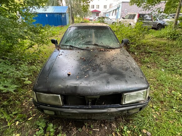 1989 Audi 80 IV (B3), синий, 60000 рублей - вид 1