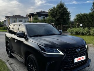 2015 Lexus LX 570 III Рестайлинг 2, чёрный, 6650000 рублей, вид 3