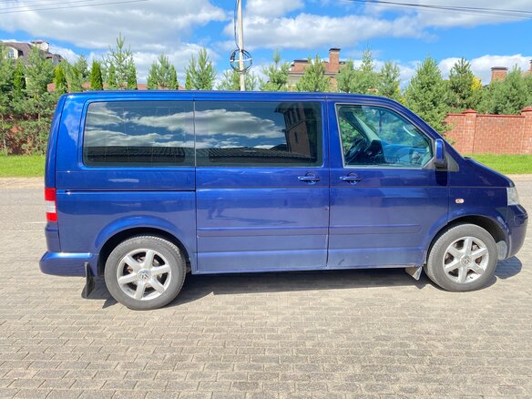 2008 Volkswagen Multivan T5, синий, 2295000 рублей - вид 6