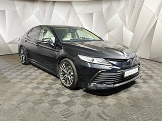 2021 Toyota Camry VIII (XV70) Рестайлинг, чёрный, 2829000 рублей, вид 3