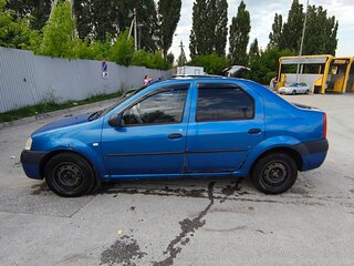 2006 Renault Logan I, синий, 170000 рублей, вид 4
