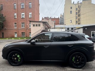 2019 Porsche Cayenne Turbo III, чёрный, 8000000 рублей, вид 4