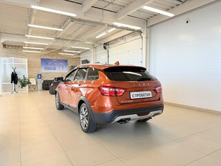 2021 Lada (ВАЗ) Vesta SW Cross I, оранжевый, 1379000 рублей, вид 4