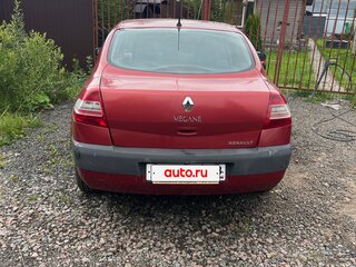 2006 Renault Megane II Рестайлинг, красный, 500000 рублей, вид 4