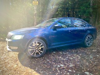 2014 Skoda Octavia III (A7), синий, 1450000 рублей, вид 5