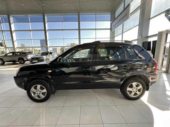 2005 Hyundai Tucson I, чёрный, 595000 рублей - вид 6