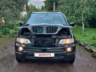2004 BMW X5 3.0i I (E53) Рестайлинг, чёрный, 795641 рублей, вид 2