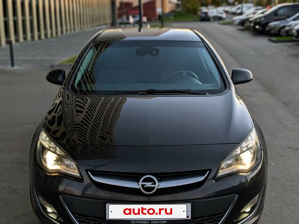 2013 Opel Astra J Рестайлинг, чёрный - вид 5