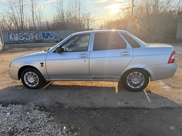 2007 Lada (ВАЗ) Priora I, серебристый, 180000 рублей - вид 7
