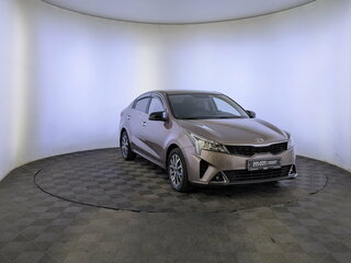 2021 Kia Rio IV Рестайлинг, коричневый, 1690000 рублей, вид 3