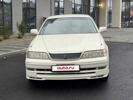 1997 Toyota Mark II VIII (X100), белый, 750000 рублей, вид 4