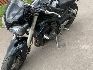 2017 Triumph Street Triple, чёрный, 700000 рублей, вид 2