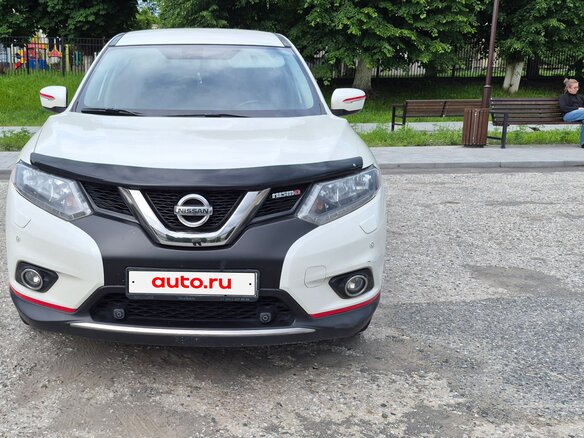 2015 Nissan X-Trail III, белый