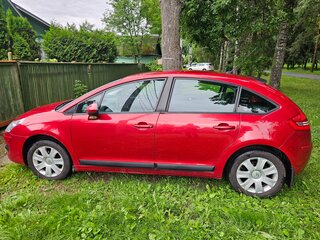 2010 Citroen C4 I Рестайлинг, красный, 347000 рублей, вид 3