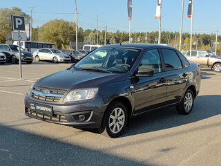 2017 Lada (ВАЗ) Granta I, серый, 572300 рублей, вид 1