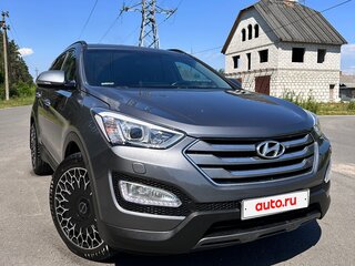 2014 Hyundai Santa Fe III, серый, 1700000 рублей, вид 4