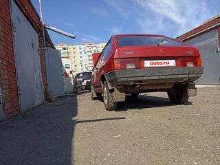 1996 Lada (ВАЗ) 2108, красный, 120000 рублей, вид 3