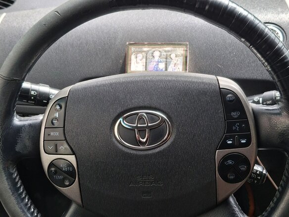 2008 Toyota Prius II Рестайлинг (XW20), чёрный, 575000 рублей - вид 12
