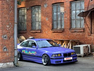 1995 BMW 3 серии 320i III (E36), фиолетовый, 1290000 рублей, вид 1