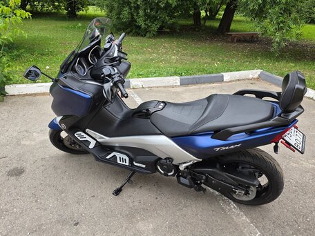 2017 Yamaha TMAX, синий, 750000 рублей, вид 2