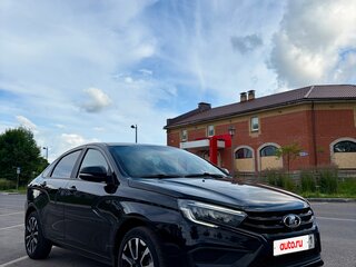 2023 Lada (ВАЗ) Vesta I Рестайлинг (NG), чёрный, 1290000 рублей, вид 2