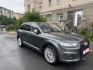 2016 Audi Q7 II (4M), серый, 3875000 рублей, вид 1