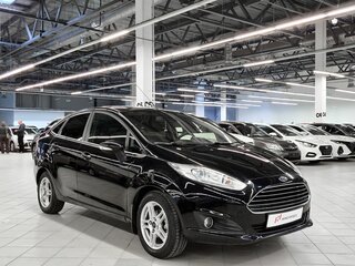 2015 Ford Fiesta Mk6 Рестайлинг, чёрный, 678000 рублей, вид 2