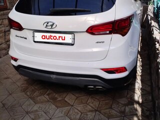 2017 Hyundai Santa Fe III Рестайлинг, белый, 2200000 рублей, вид 3