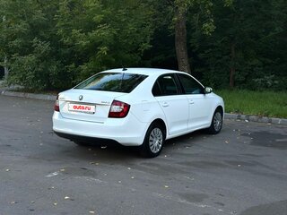 2018 Skoda Rapid I Рестайлинг, белый, 1190000 рублей, вид 4