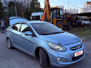 2011 Hyundai Solaris I, серый, 470000 рублей, вид 3