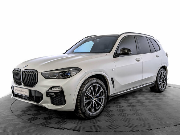 2021 BMW X5 30d IV (G05/G18), белый, 6900000 рублей