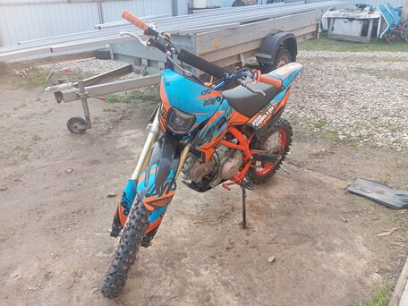 2024 Kayo Evolution YX140EM, оранжевый, 70000 рублей, вид 1