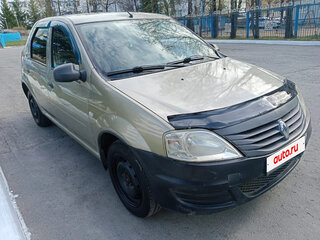 2011 Renault Logan I Рестайлинг, бежевый, 263000 рублей, вид 2