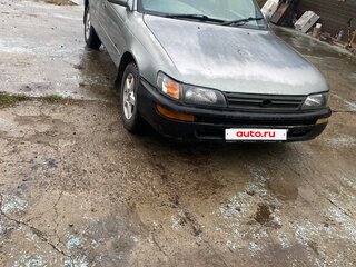1993 Toyota Corolla VII (E100), серебристый, 235000 рублей, вид 2