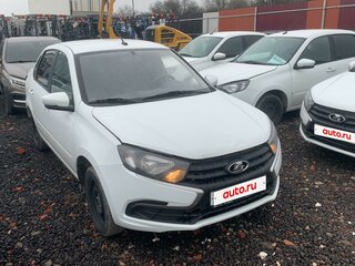 2022 Lada (ВАЗ) Granta I Рестайлинг, белый, 503500 рублей, вид 2