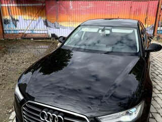 2015 Audi A6 IV (C7) Рестайлинг, чёрный, 1870000 рублей, вид 4