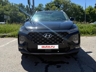2020 Hyundai Santa Fe IV, чёрный, 3100000 рублей, вид 3