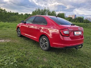 2019 Skoda Rapid I Рестайлинг, красный, 1360000 рублей, вид 4