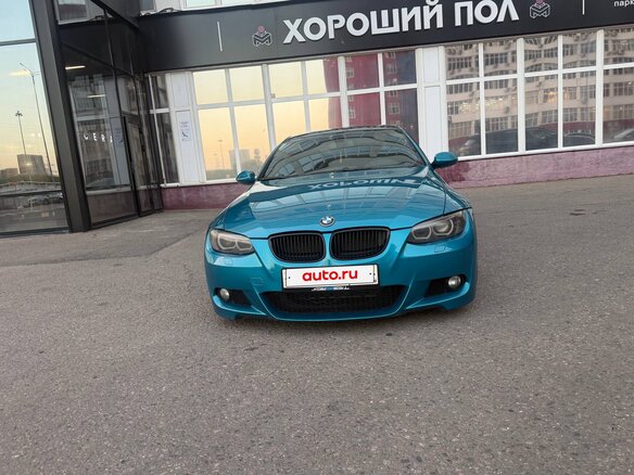 2006 BMW 3 серии 335i V (E90/E91/E92/E93), синий - вид 1
