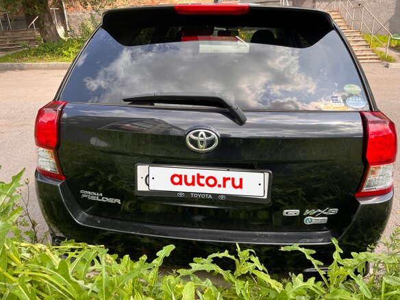 2013 Toyota Corolla Fielder XI (E160, E170, E180), чёрный, 1150000 рублей - вид 4