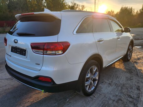 2016 Kia Sorento III Prime, белый, 2180000 рублей, вид 4