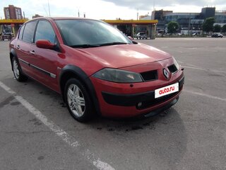 2005 Renault Megane II, красный, 400000 рублей, вид 2