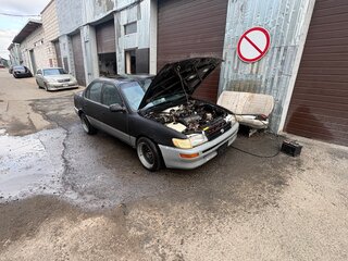 1994 Toyota Corolla VII (E100), чёрный, 99000 рублей, вид 1