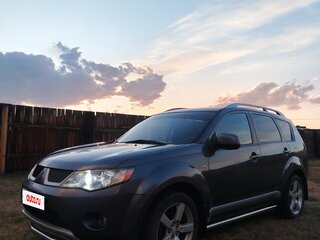 2008 Mitsubishi Outlander II, серый, 1150000 рублей, вид 4