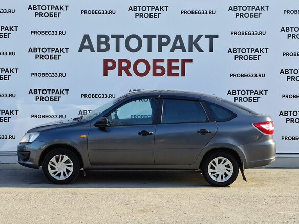 2016 Lada (ВАЗ) Granta I, серый, 445000 рублей - вид 7