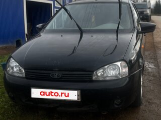 2012 Lada (ВАЗ) Kalina I, чёрный, 140000 рублей, вид 1