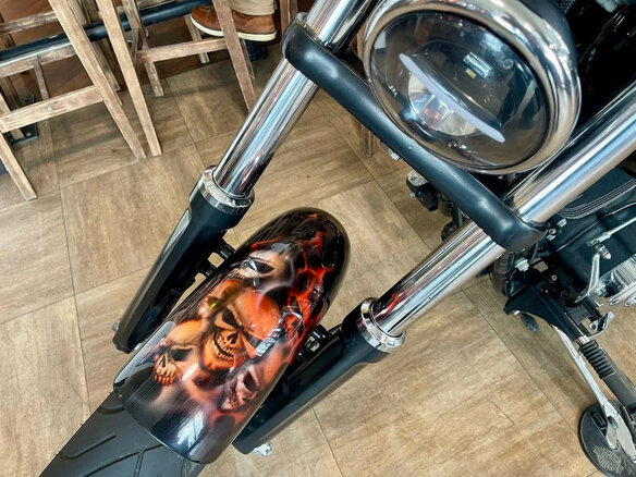 2008 Harley-Davidson Rocker C, чёрный, 1550000 рублей - вид 15