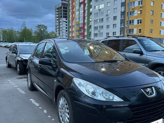 2007 Peugeot 307 I Рестайлинг, чёрный, 295000 рублей, вид 1